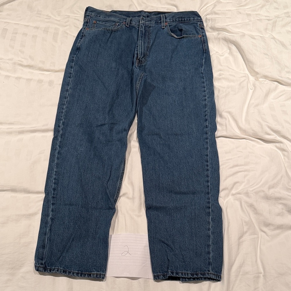 Levi 550 Blue Denim Jeans 38 x 32